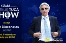 Marius Tucă Show începe luni, 11 noiembrie, de la ora 20.00, live pe Gândul. Invitat: Dan Diaconescu