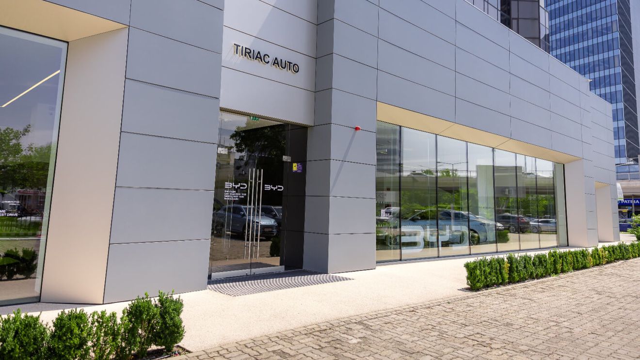 COMUNICAT. Țiriac Auto deschide primul showroom dedicat BYD în București, în proximitatea Mall Promenada