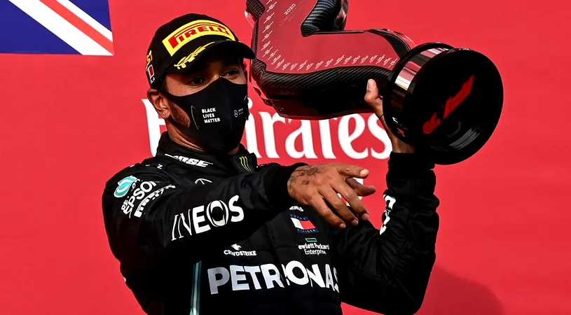 Lewis Hamilton, o nouă victorie spectaculoasă în Formula 1! Mercedes a câștigat al șaptelea titlu consecutiv la constructori