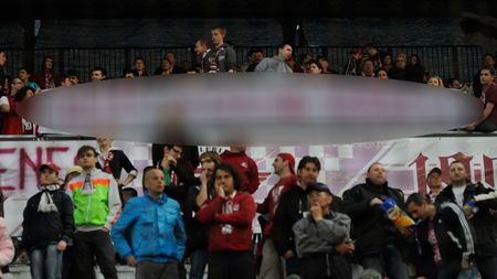 Imaginea zilei în Liga 1!** Strigătul de disperare al fanilor CFR-ului! Omul pe care toată planeta îl știe de frică e chemat să aducă titlul în Gruia :)