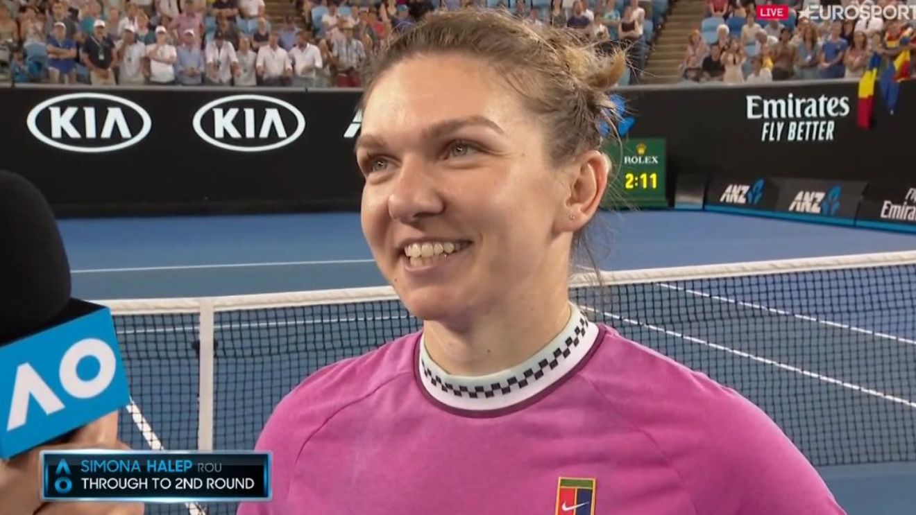 Simona Halep a răspuns printr-un singur cuvânt când a primit întrebarea directă: "Vei lucra cu Andre Agassi?"