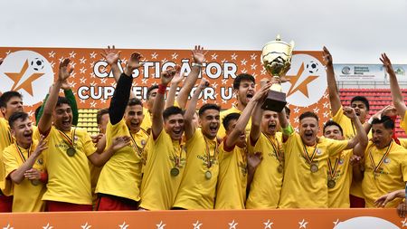 Un nou trofeu în vitrina "câinilor". Dinamo a câștigat Cupa României la juniori U17