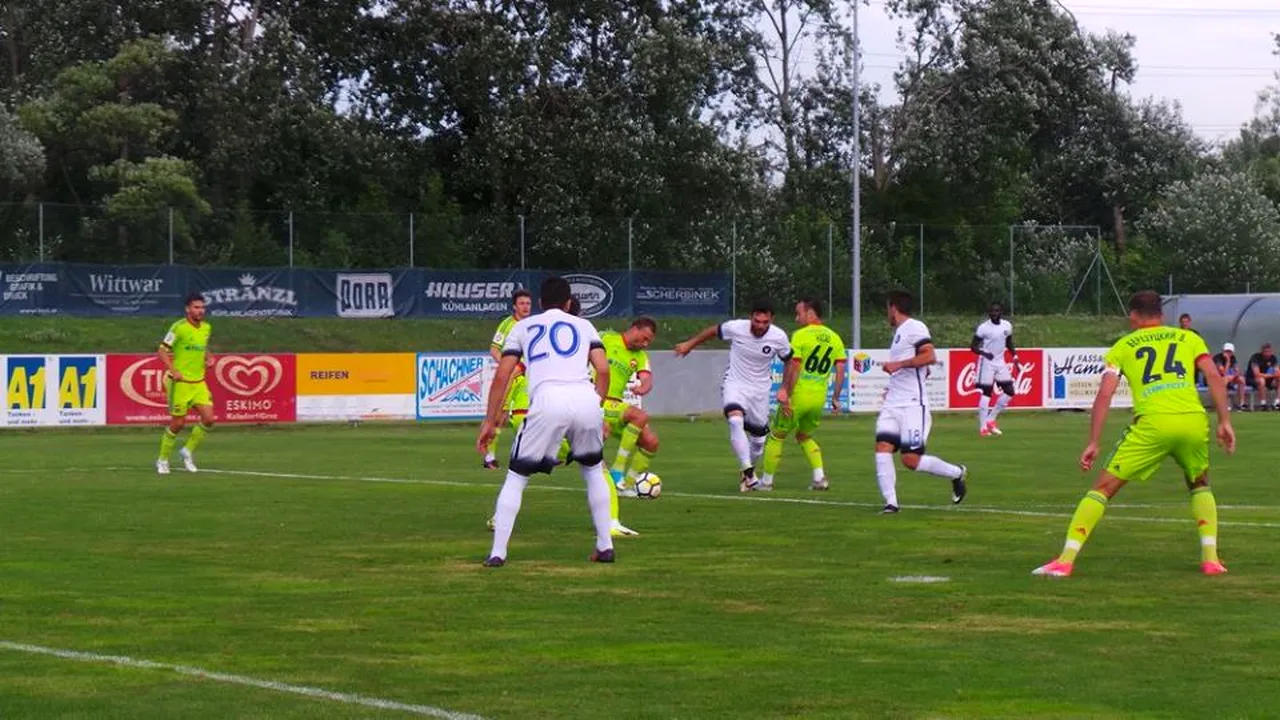 Amical de gală pentru Hagi. Viitorul - ȚSKA Moscova 2-4. Campionii României au condus cu 2-1, dar au primit 3 goluri în 4 minute, pe finalul meciului