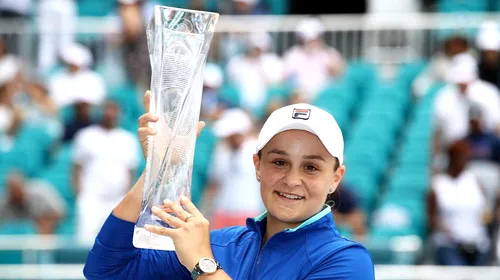 Record: WTA-ul trăiește după sloganul „Unitate în diversitate”, cu 14 câștigătoare diferite în primele 14 turnee. Câte jucătoare din Top 10 mai încep luna aprilie fără trofeu, la fel ca Simona Halep