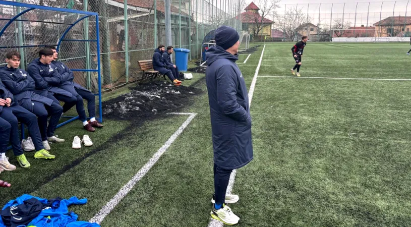 Poli Iași, doar o remiză în amicalul cu Aerostar Bacău. Tibor Selymeș a testat mai mulți juniori ai clubului