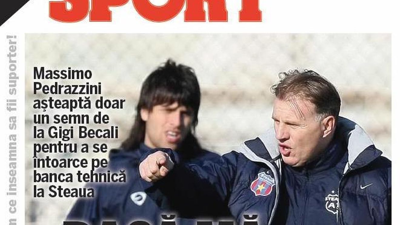 Pedrazzini așteaptă doar un semn de la Gigi:  "Dacă mă sună, vin!'