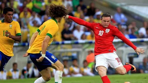 VIDEO Bijuteria de gol a lui Rooney a lăsat Maracana fără glas! Brazilia – Anglia 2-2