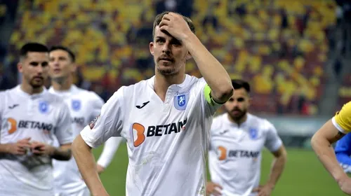 FCSB a scăpat de Nicușor Bancu! Căpitanul Universității Craiova, suspendat pentru derby-ul cu formația roș-albastră