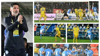 FC Voluntari câștigă contra Unirii Slobozia pe o ploaie teribilă și șansele la promovare cresc. Florin Pîrvu și-a lăudat jucătorii, dar le-a dat replica adversarilor: ”Pot declara tot ce își doresc, am făcut un meci complet”