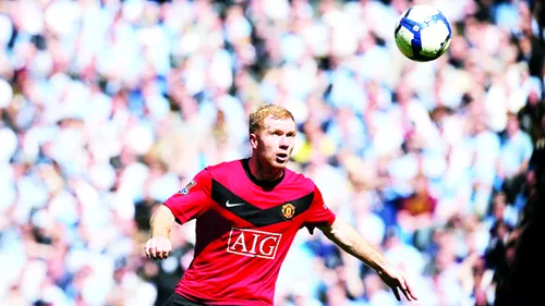 Un altfel de lider!** Scholes  a impresionat prin timiditate