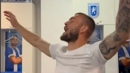 Ce sărbătoare la Universitatea Craiova, după victoria mare cu FC U Craiova! A fost show total în vestiar: „Suntem noi, Știința suntem noi!” | VIDEO