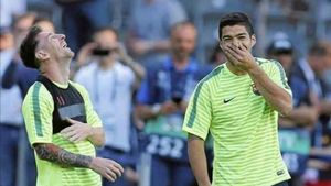 VIDEO | Messi și Suarez reloaded. Ce a ieșit, după ce doi fotbaliști din Peru au încercat să copieze penalty-ul executat de starurile blaugrana