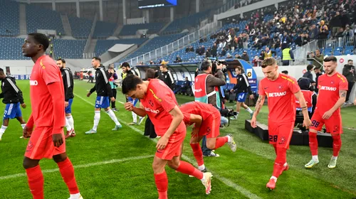 Suporterii lui FCSB, ironii la adresa celor de la FC U Craiova! Ce banner au afișat în timpul meciului din Bănie | FOTO