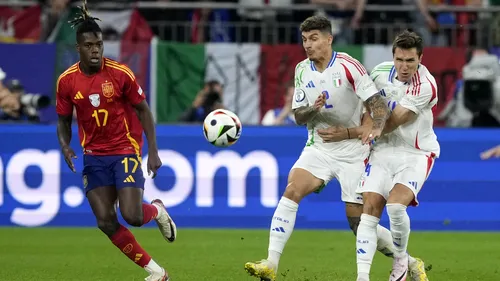 Spania – Italia 1-0, în Grupa B de la EURO. Ibericii se califică în optimi, după un meci în care adversarii nu au tras niciun șut pe poartă