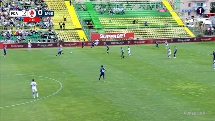 FC Argeș - Metaloglobus 2-1, în etapa 8 din Superliga. Echipa din Trivale ajunge pe locul 4, după Dinamo