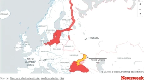 Unde vor ataca rușii în cazul declanșării unui nou război mondial. Zonele vulnerabile din Europa