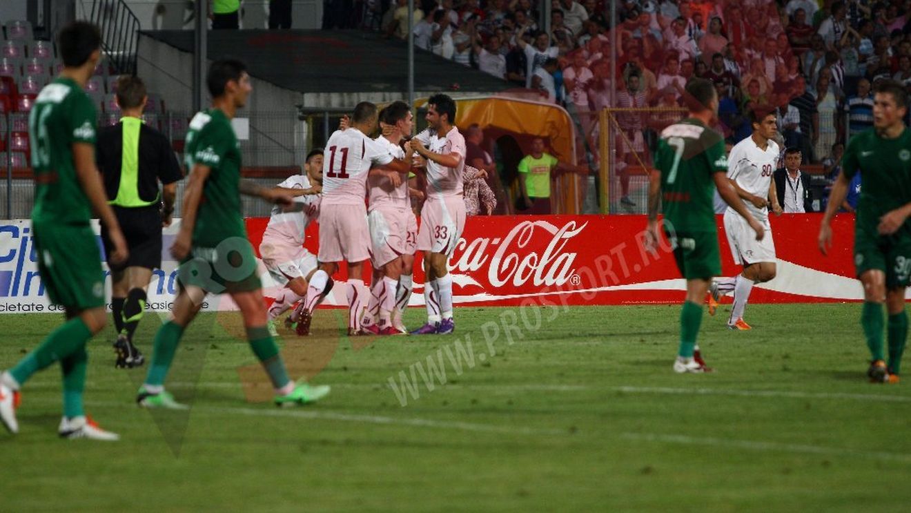 Rapidul a trăit din nou periculos! Daniel Niculae: "Sunt fericit! Meritau să rămână în Liga 1"