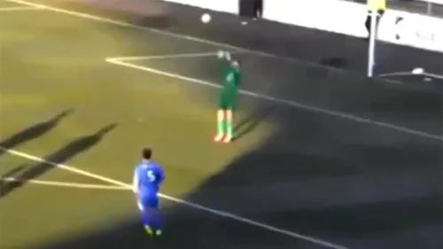 VIDEO | A luat un gol imposibil și a recurs la un gest extrem. Contractul i-a fost reziliat chiar dacă și-a cerut scuze