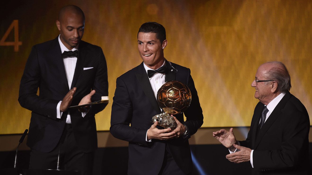 VIDEO | Cum s-a bucurat Ronaldo pentru câștigarea celui de-al treilea Balon de Aur din carieră. Reacția lui Henry, de milioane