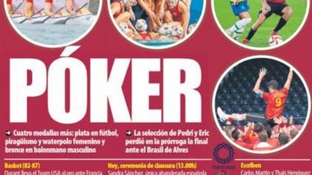 Cine l-a eclipsat pe Lionel Messi pe primele pagini ale ziarelor spaniole de duminică, ziua conferinței de presă | GALERIE FOTO