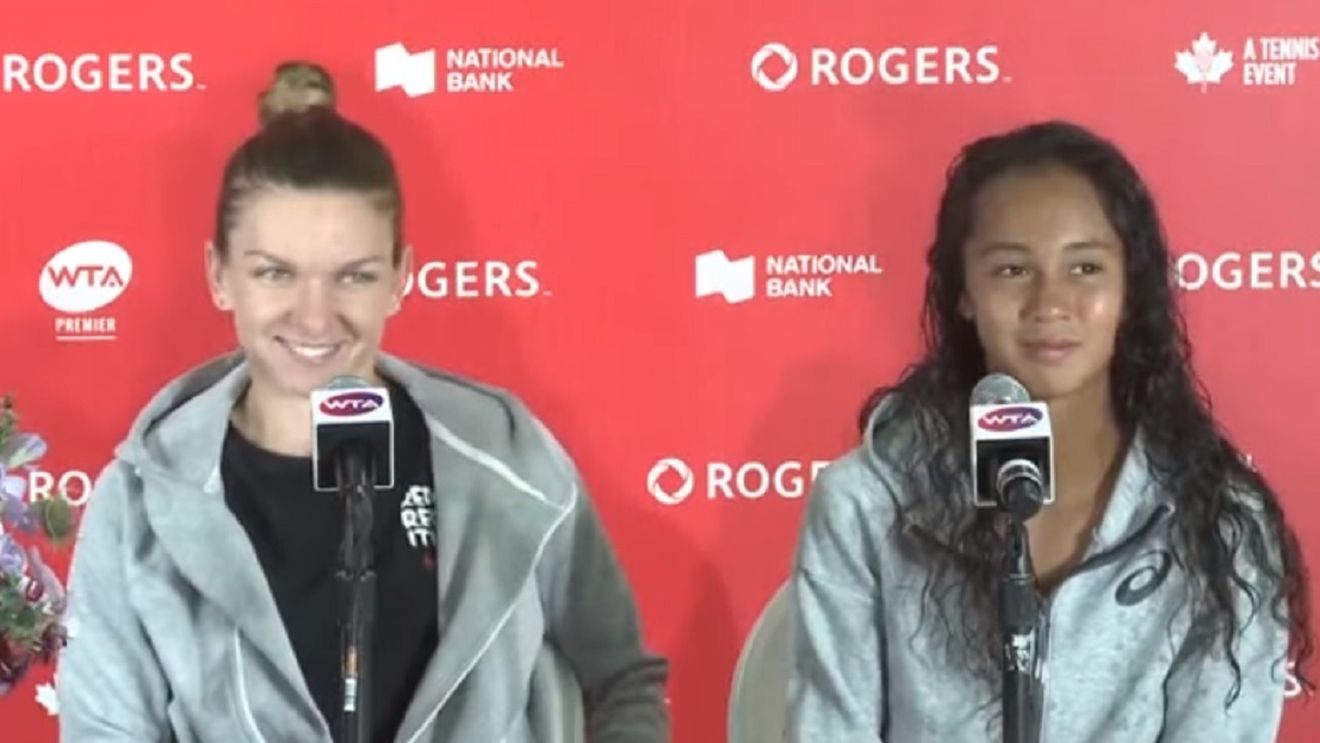 Poveste neștiută. Cum a motivat-o Simona Halep pe Leylah Fernandez să o elimine pe Naomi Osaka și să scrie istorie la US Open