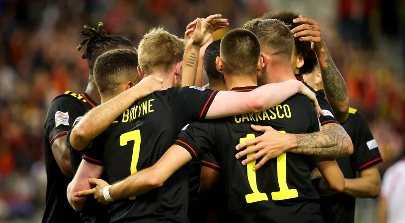 Gol senzațional în Liga Națiunilor! Belgia a făcut spectacol total cu Polonia, iar Trossard l-a uimit pe Lewandowski. Rezultatele zilei