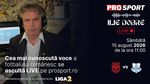 Ilie Dobre comentează LIVE pe ProSport.ro meciul C.S. Dinamo București – Metalul Buzău, sâmbătă, 15 august 2026, de la ora 11:00
