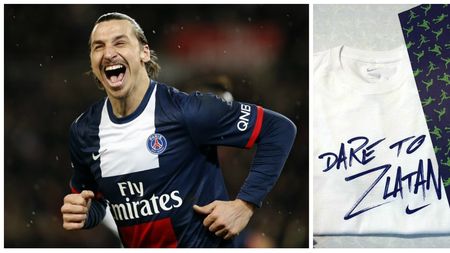 Îndrăznește să fii ca Zlatan! Ibrahimovic i-a trimis un tricou lui Cristiano Ronaldo de ziua sa