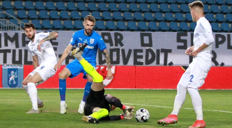 N-a fost miracol, dar a fost spectacol, în returul semifinalei olteneşti a Cupei României. Viitorul Pandurii - U Craiova 2-2