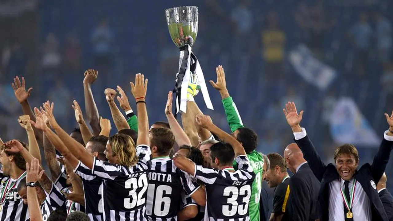Trei goluri în 4 minute! Juventus a câștigat Supercupa Italiei învingând pe Lazio cu 4-0