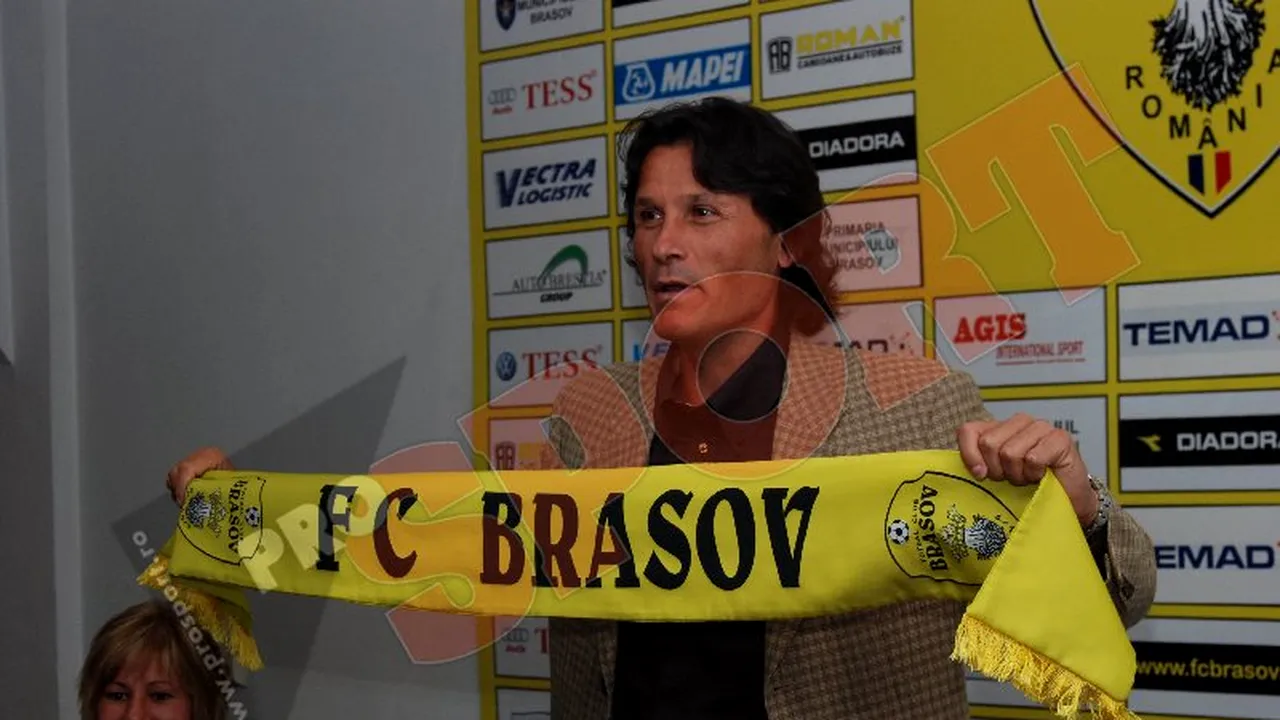 Nicolo Napoli: „Sper să ducem Brașovul în Europa League
