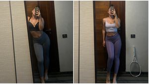 „Aryna Sabalenka de România" i-a năucit pe fanii tenisului, după ce s-a pozat în colanți și sutien! Detaliul care i-a intrigat pe toți | GALERIE FOTO