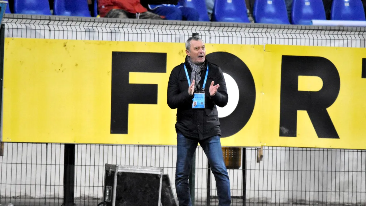 Mircea Rednic nu dezarmează după înfrângerea cu FC Botoșani: 