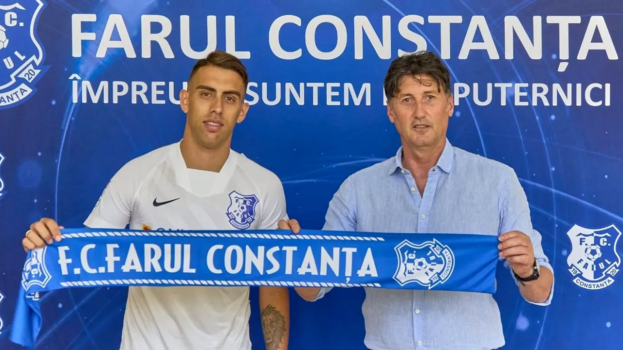 Gheorghe Hagi a mai bifat un transfer de Liga 1! Jefte Betancor a semnat cu Farul Constanța