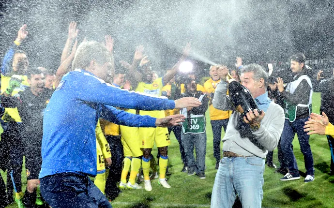 Tumultuosul Giedrius Arlauskis, mesaj incredibil de felicitare pentru Gigi Becali! Cum l-a poreclit pe fostul său patron de la FCSB, după ce a câștigat titlul în Superliga