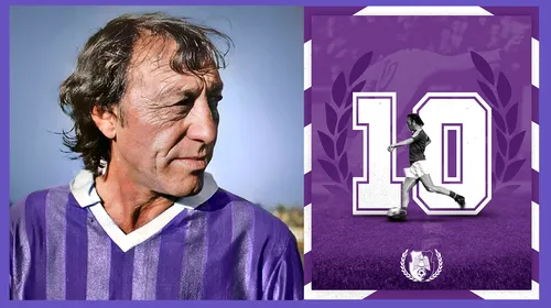 În numele ”Prințului din Trivale”! Campionii FC Argeș retrage tricoul cu numărul 10, din respect pentru Nicolae Dobrin, la 16 ani de la decesul fostului fotbalist: ”A fost cel mai mare și a fost al nostru. Te vom iubi mereu”