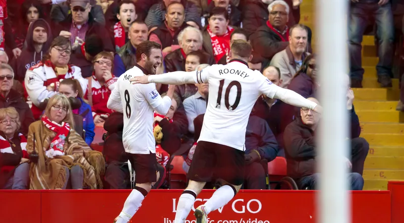 Rooney, decisiv în derby-ul Liverpool - Manchester United 0-1! 