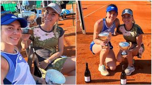 Echipă 100% românească, triumfătoare la turneul de 60.000 de dolari de la Koper! Irina Bara și Andreea Mitu au reușit o performanță superbă împreună | FOTO