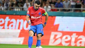 Eurogol fantastic al lui Adrian Șut în FCSB – Aberdeen!