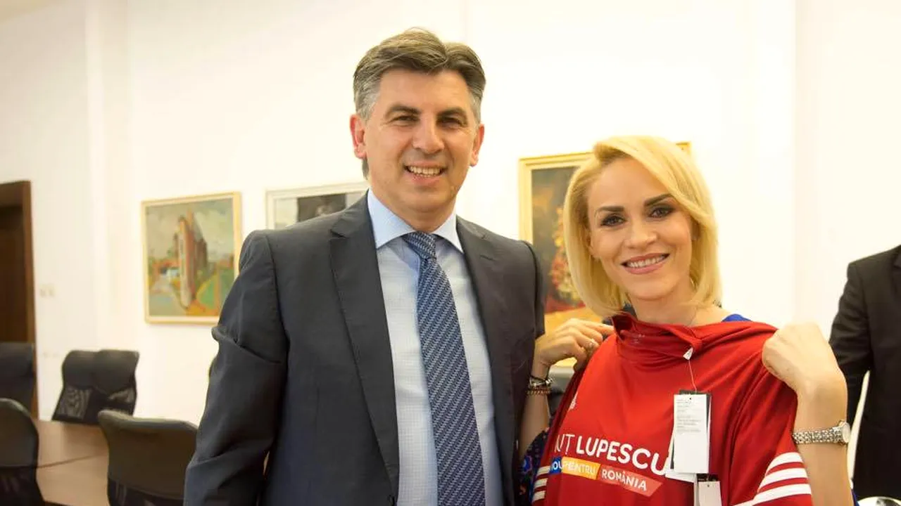 GALERIE FOTO | Lupescu s-a întâlnit cu Firea cu două zile înainte de alegerile FRF. Ce mesaj a transmis 