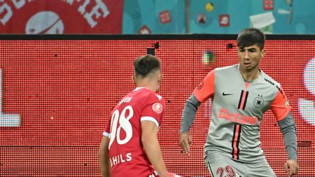 Criticat de patron, Alexandru Musi s-a descătuşat după ce a dat gol în Dinamo - FCSB 0-2. Ce a spus în direct, la flash interviu