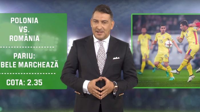 (P) Ilie Dumitrescu recomandă optimism moderat la pariuri pe Polonia - Romania