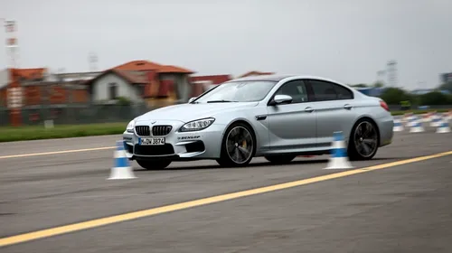 FOTO „M – cea mai puternică literă din lume!” BMW M6 Gran Coupe, lansat într-un decor cu 4335 cai putere