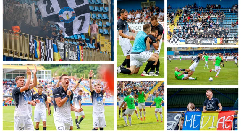 Fotbalul a renăscut în Mediaș! Noua echipă a orașului a promovat în Liga 3 și duce mai departe istoria ”răposatei” Gaz Metan. Obiective îndrăznețe pentru noua trupă de pe Târnava Mare: ”Vrem promovări succesive!” | VIDEO