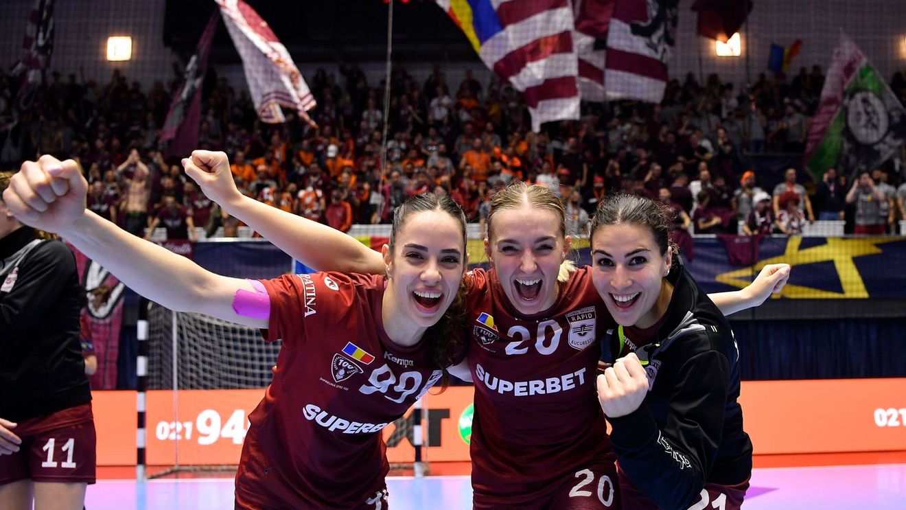 Toată Europa este cu ochii pe România! Interes uriaș pentru meciul istoric dintre Rapid și CSM București: „Dăm totul pe teren!”. EXCLUSIV