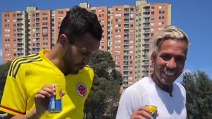 Dayro Moreno, cel mai scump fotbalist din istoria FCSB, e un superstar în Columbia! Ce a postat recent un influencer cu fostul jucător al lui Gigi Becali