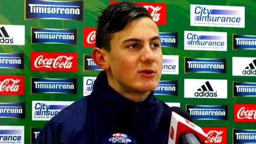 Reghecampf l-a luat la echipa mare pe Ionuț Poiană, un portar de 16 ani