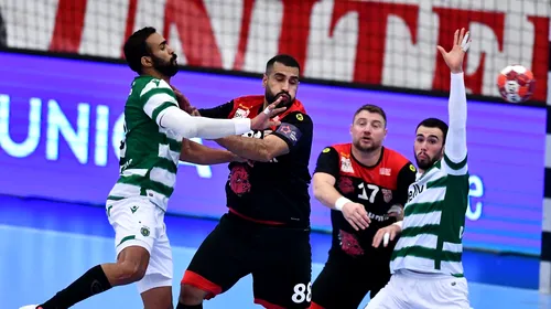 Meciul Sporting Lisabona – Dinamo București din European Handball League a fost amânat!