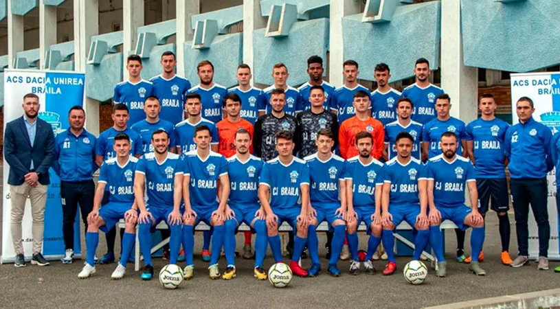 Echipamente noi pentru Dacia Unirea Brăila. FOTO cu ținutele din sezonul următor