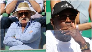 Ion Țiriac, apariție spectaculoasă la turneul de la Monte Carlo! Cel mai bogat român, alături de cel mai rapid om al planetei | FOTO EXCLUSIV